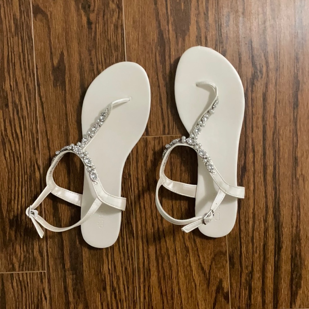 Wedding sandals size 8